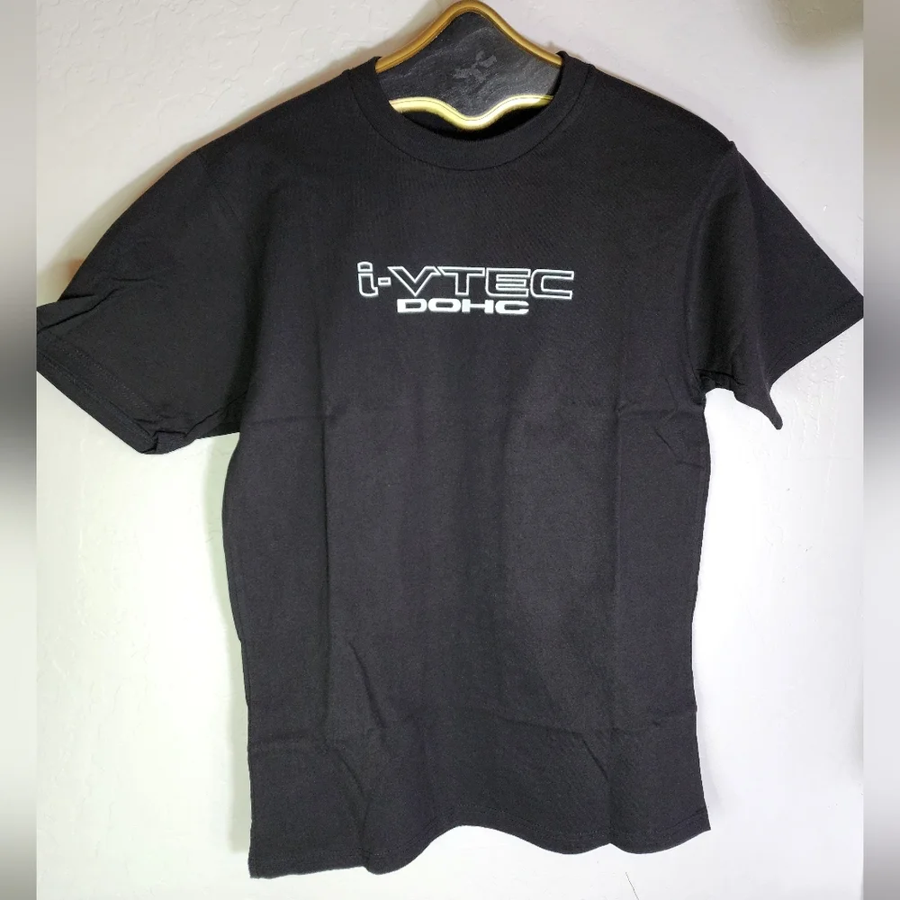 Market i-vtec dohc Black Tee Size Small
